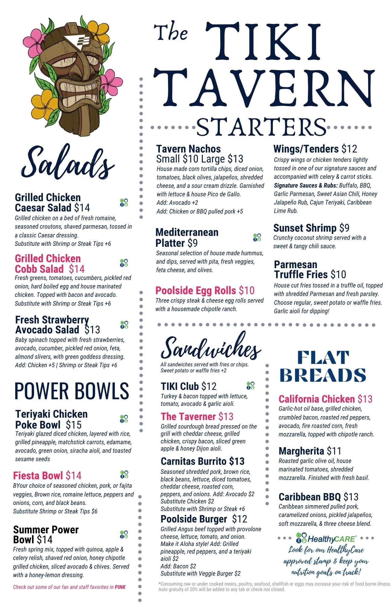 Tiki Menu